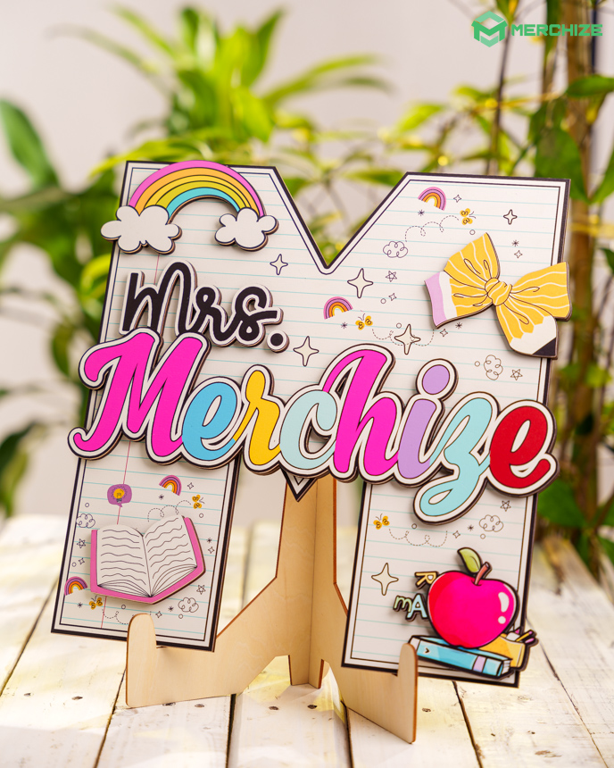 Custom Shape 2-layer Wooden Sign