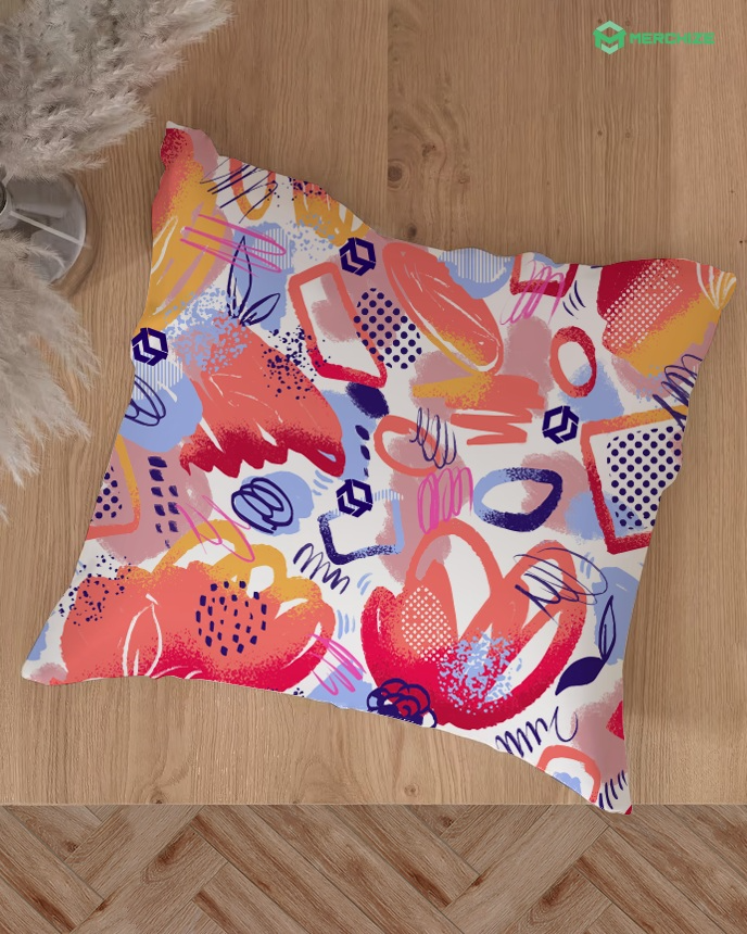 all-over print pillow square